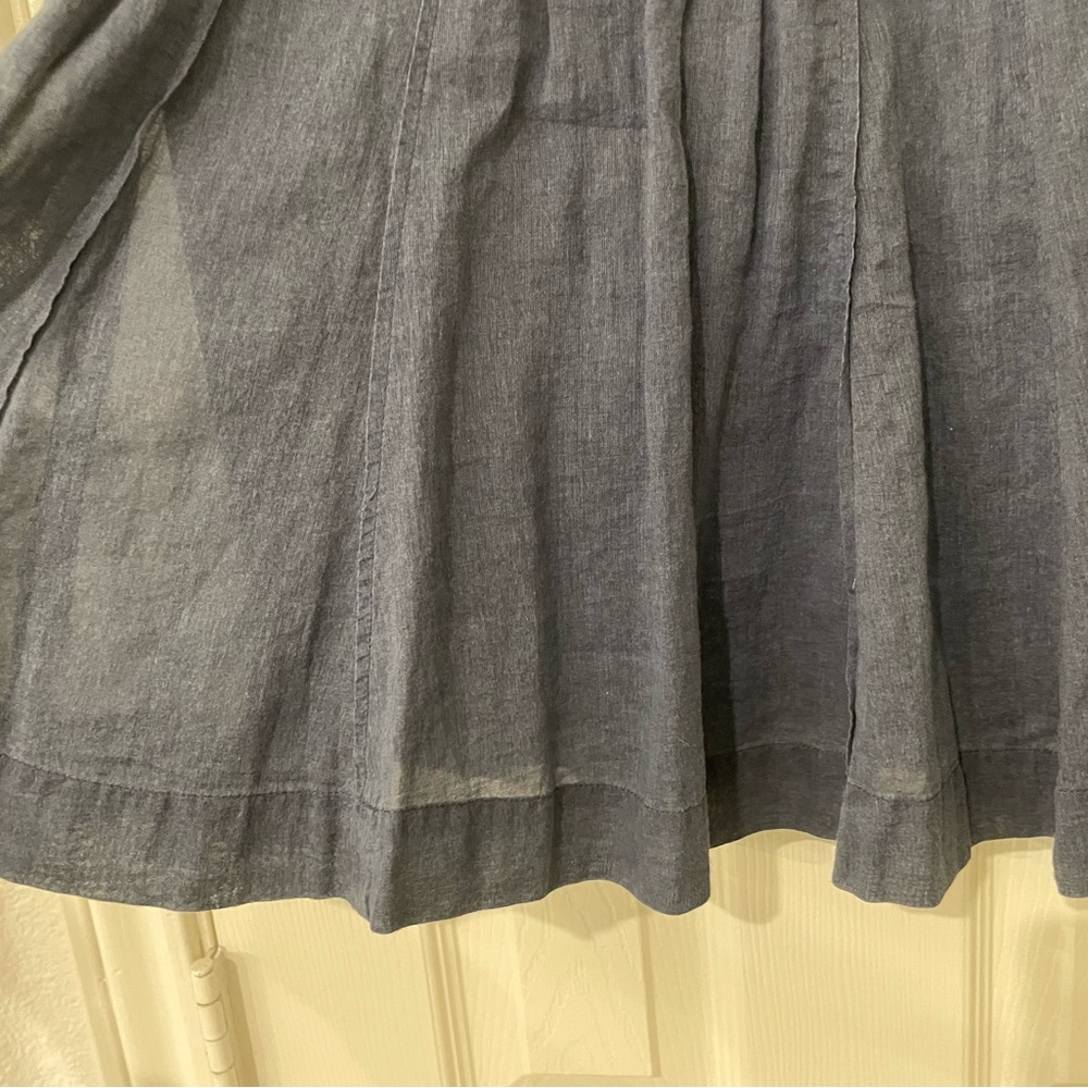 Margaret O’Leary skirt XS Slate Blue - Picture 3 of 7